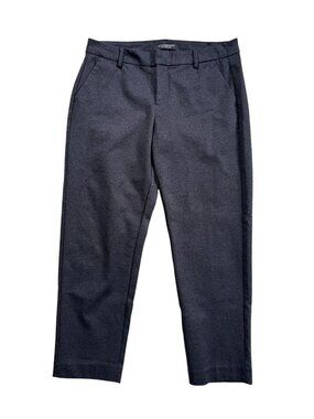 Liverpool Petite Gray Ankle Slacks 8/29 Polyester Blend